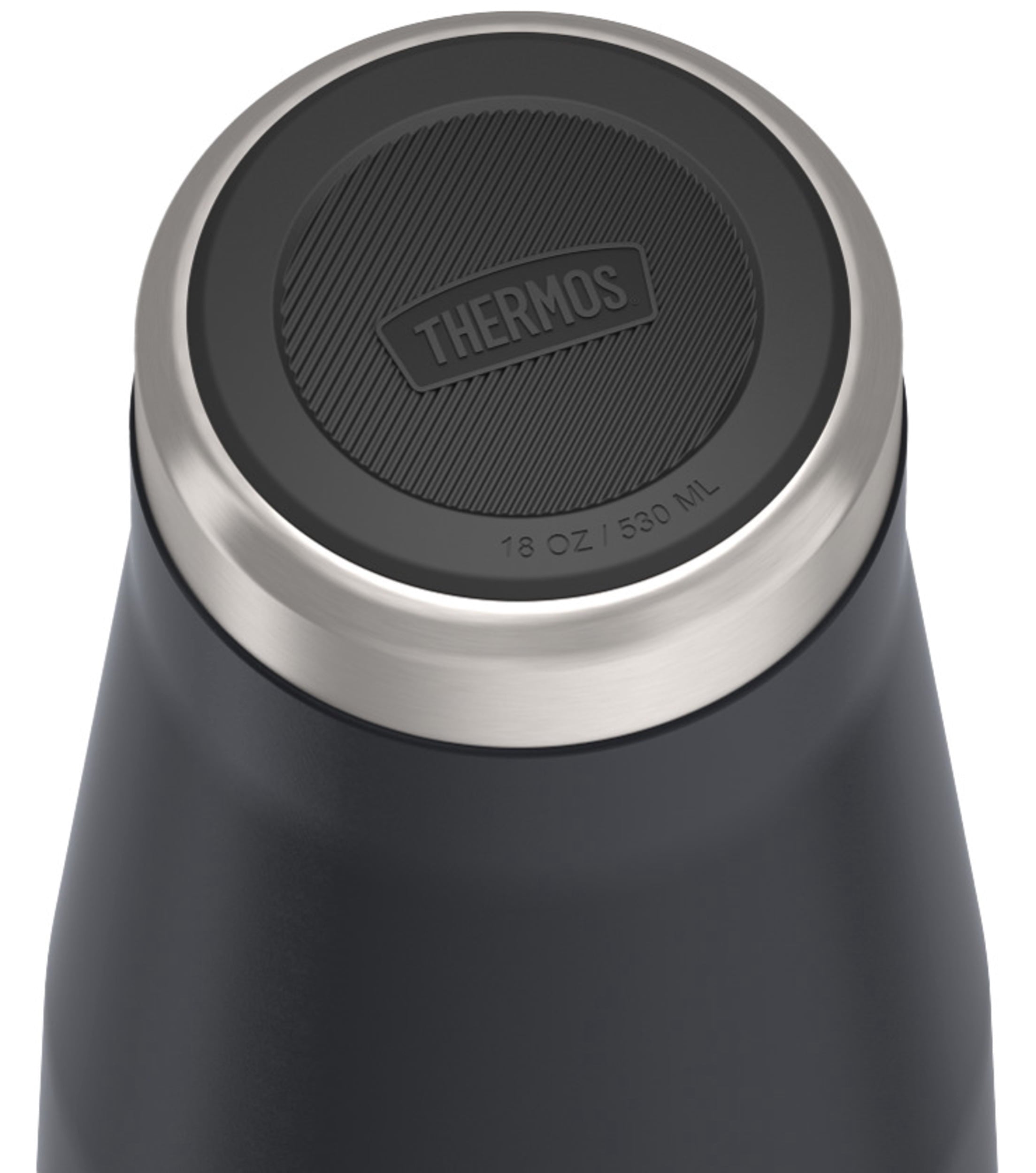 Thermos Stainless Steel Tumbler, w/ Slide Lock Lid, Graphite, 18 oz