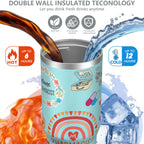 1pc pharmacist 30oz Tumbler with Straw & Handle - Insulated Stainless Steel Cup | Holiday Gift for Man Women (Christmas, Valentine's, Birthday)
