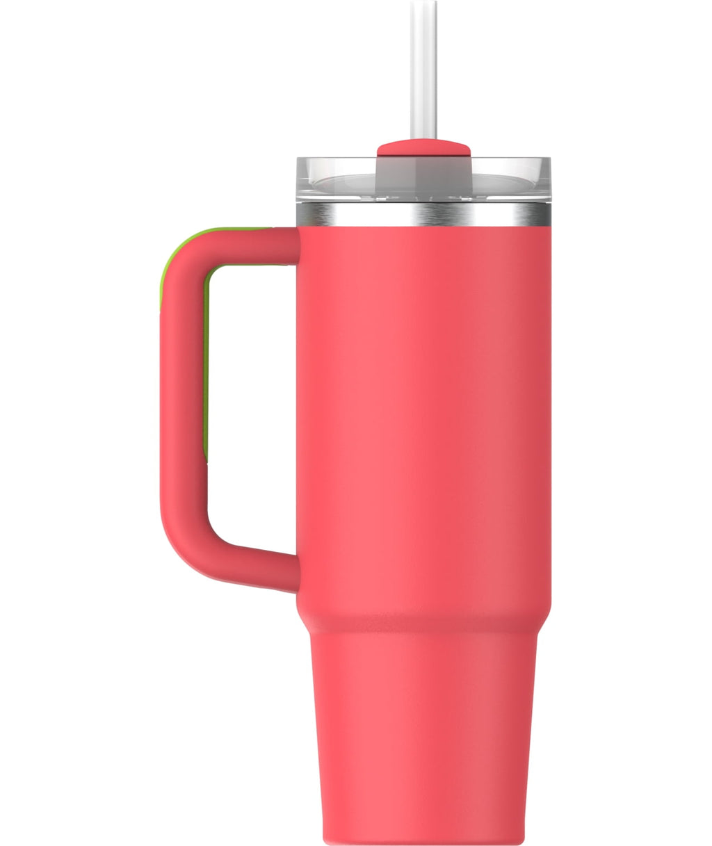 Stanley Quencher Flowstate 30oz Hibiscus Stainless Steel Tumbler