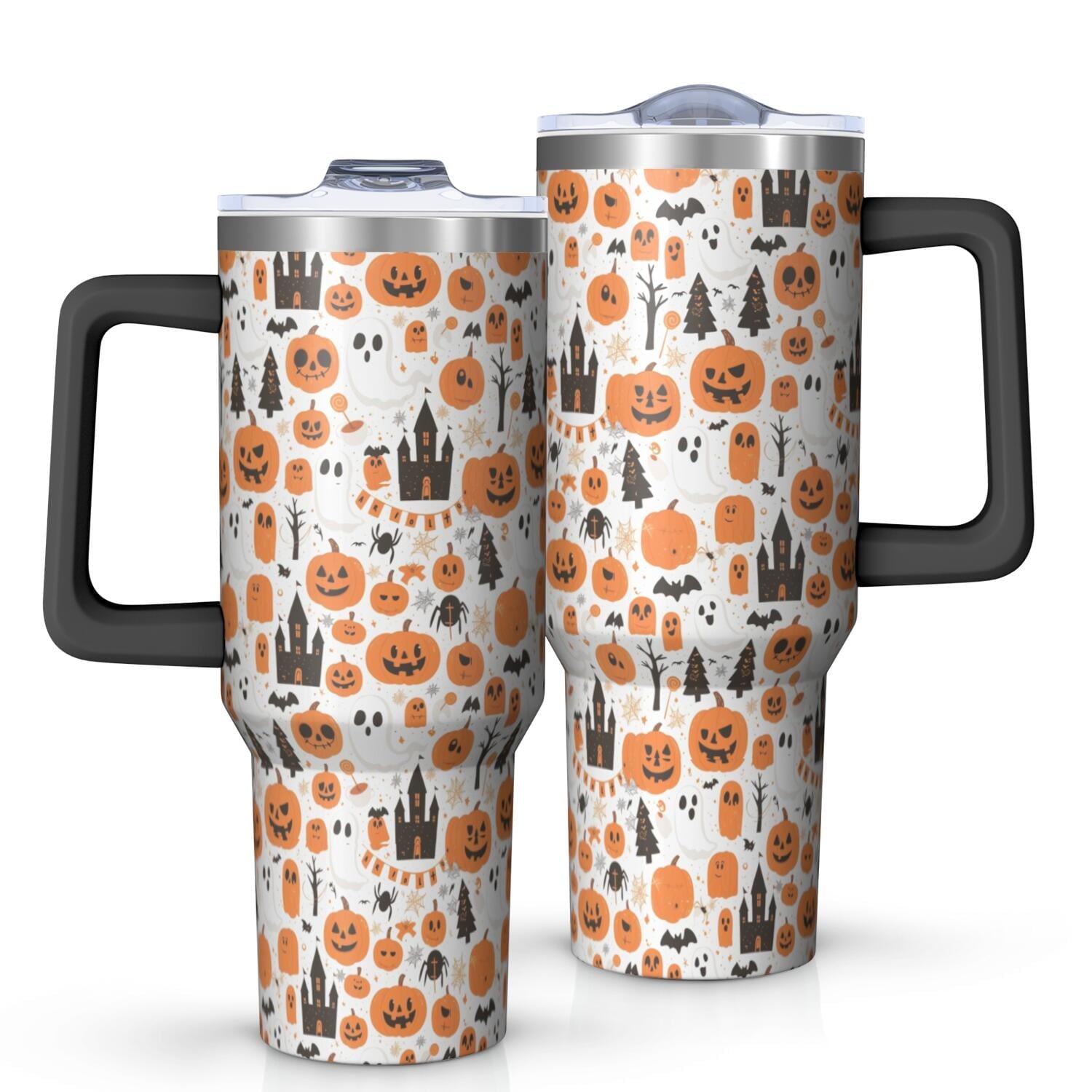 Halloween Style Mega Mug 40oz – Stainless Steel Insulated Tumbler - Insulated Travel Coffee Mug