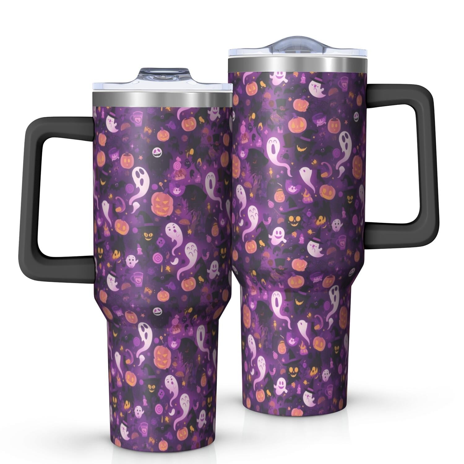 Halloween Style Mega Mug 40oz – Stainless Steel Insulated Tumbler - Insulated Travel Coffee Mug