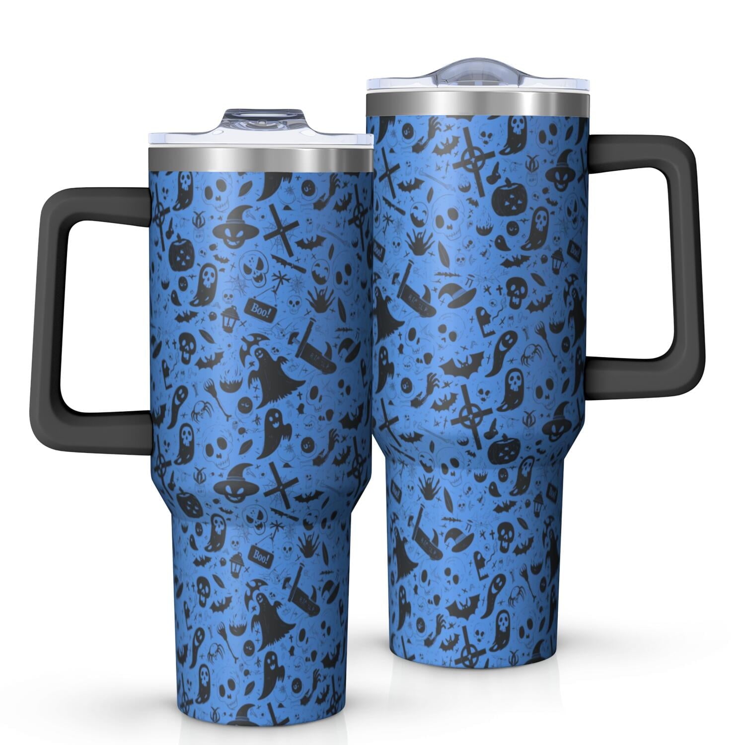 Halloween Style Mega Mug 40oz – Stainless Steel Insulated Tumbler - Insulated Travel Coffee Mug
