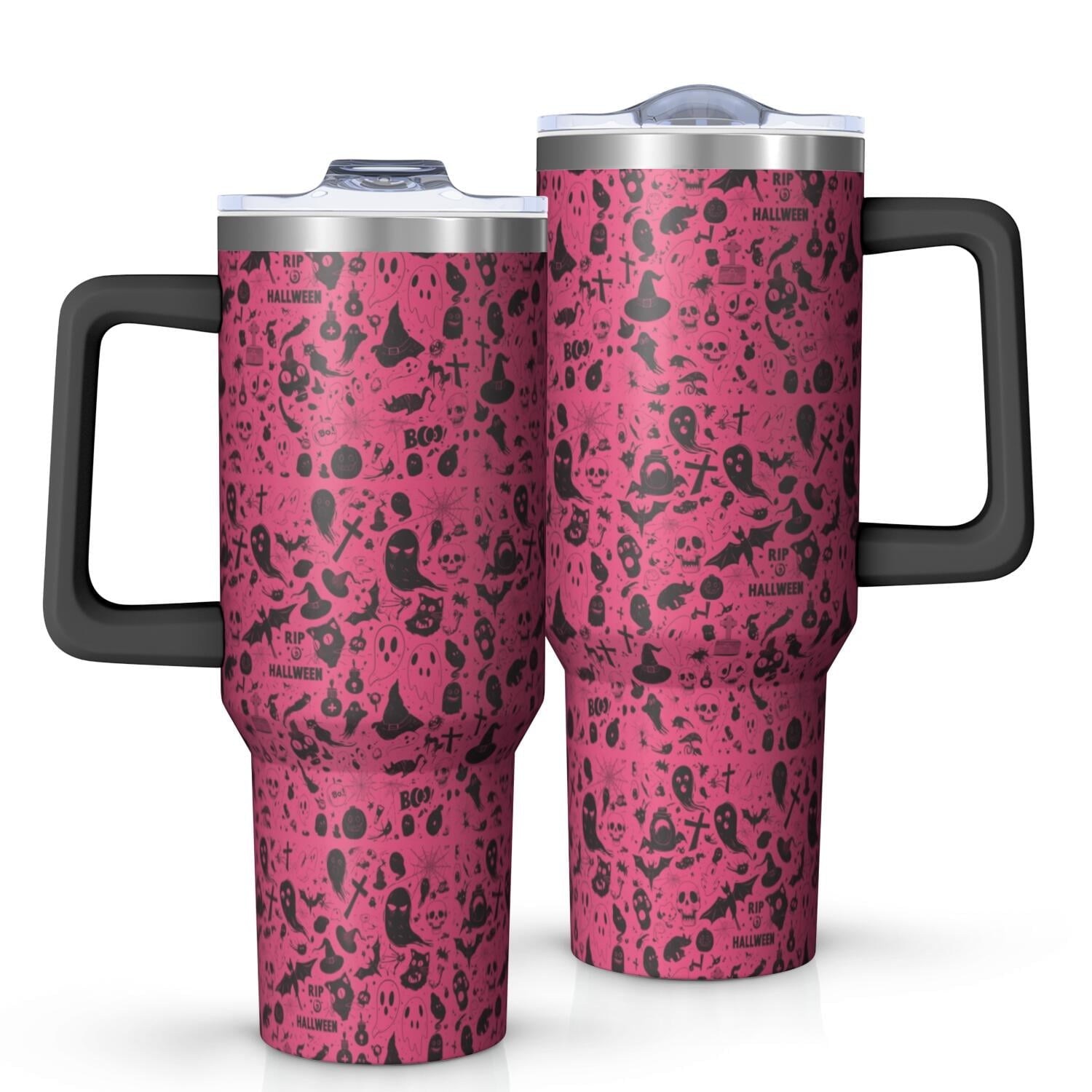 Halloween Style Mega Mug 40oz – Stainless Steel Insulated Tumbler - Insulated Travel Coffee Mug