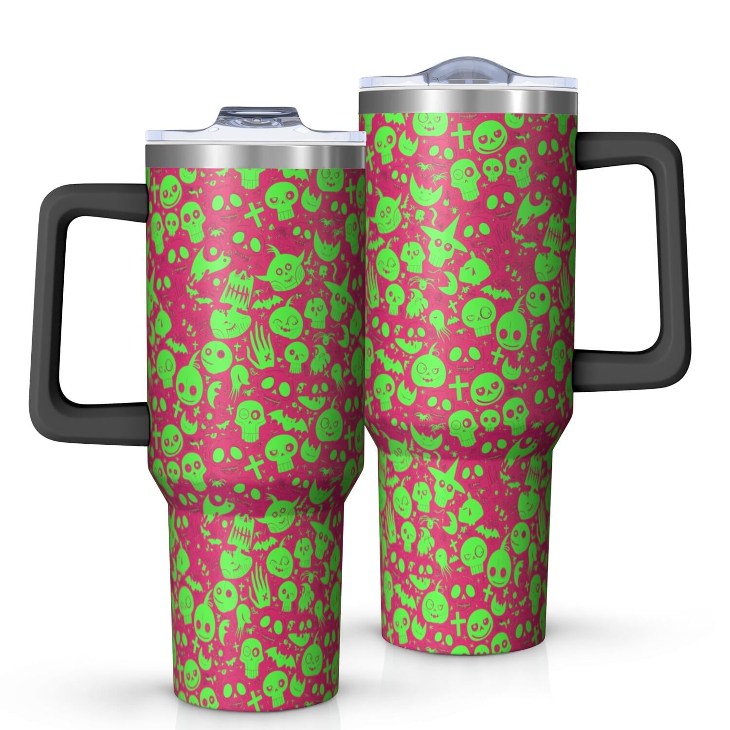 Halloween Style Mega Mug 40oz – Stainless Steel Insulated Tumbler - Insulated Travel Coffee Mug