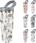 Horse Tumbler with Lid and Straw Stainless Steel Tumblers 30 Oz - Leakproof Insulated Water Bottle