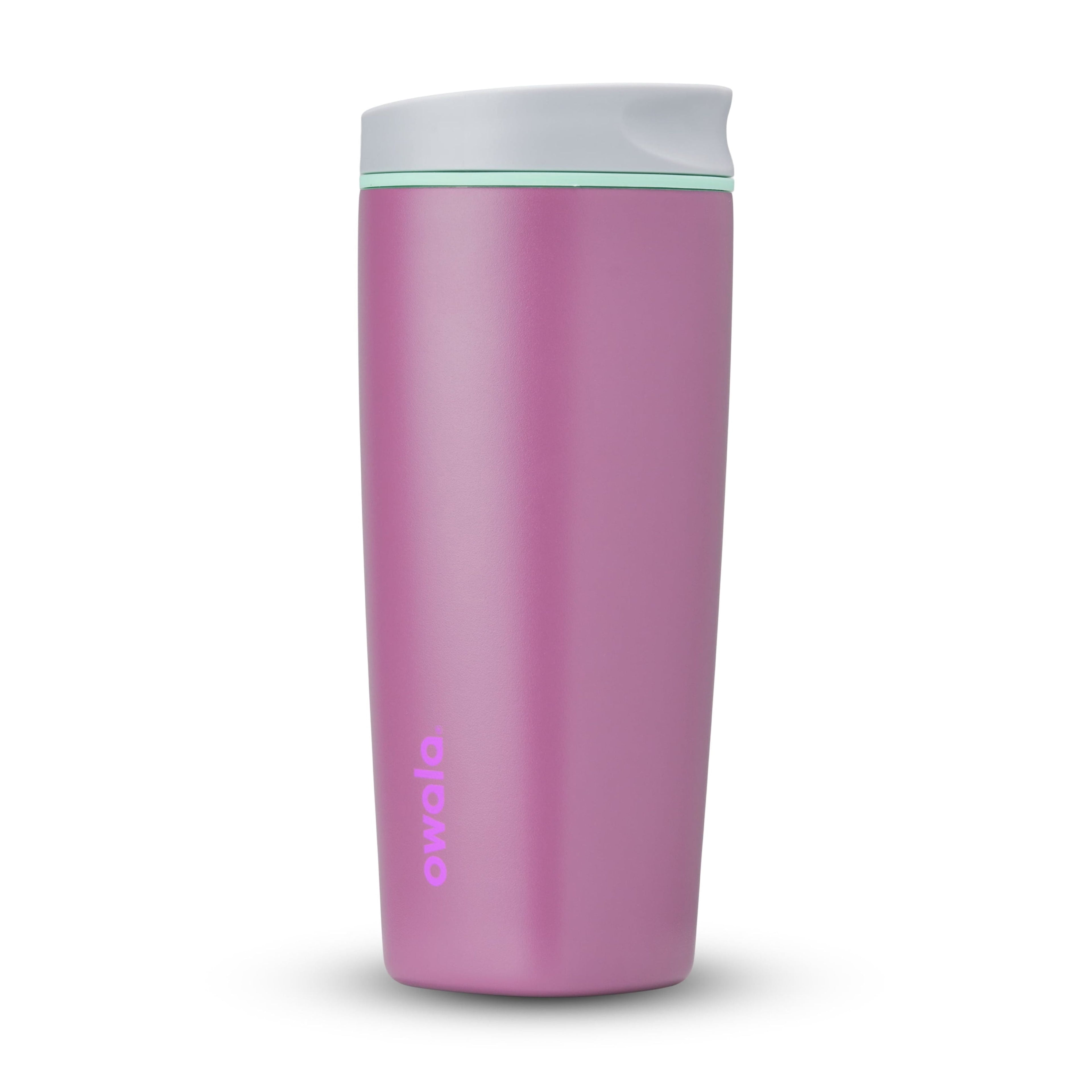 Owala SmoothSip Stainless Steel Coffee Tumbler, 20oz, Cotton Candy Sky - Insulated Travel Tumbler Cup