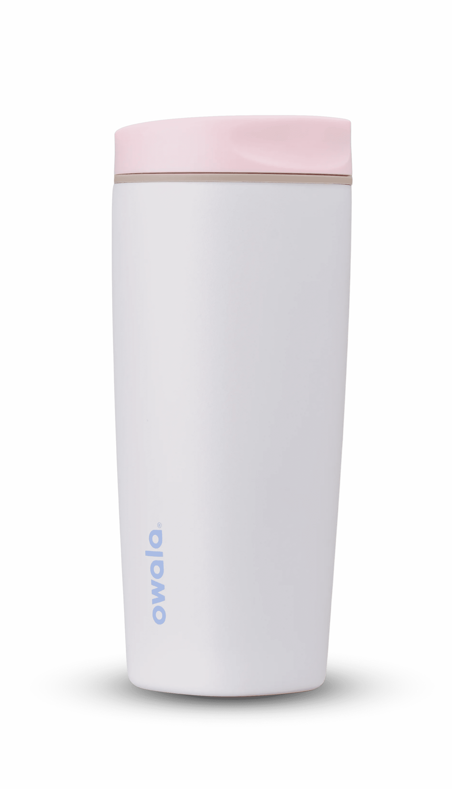Owala SmoothSip Stainless Steel Coffee Tumbler, 20oz, Cotton Candy Sky - Insulated Travel Tumbler Cup