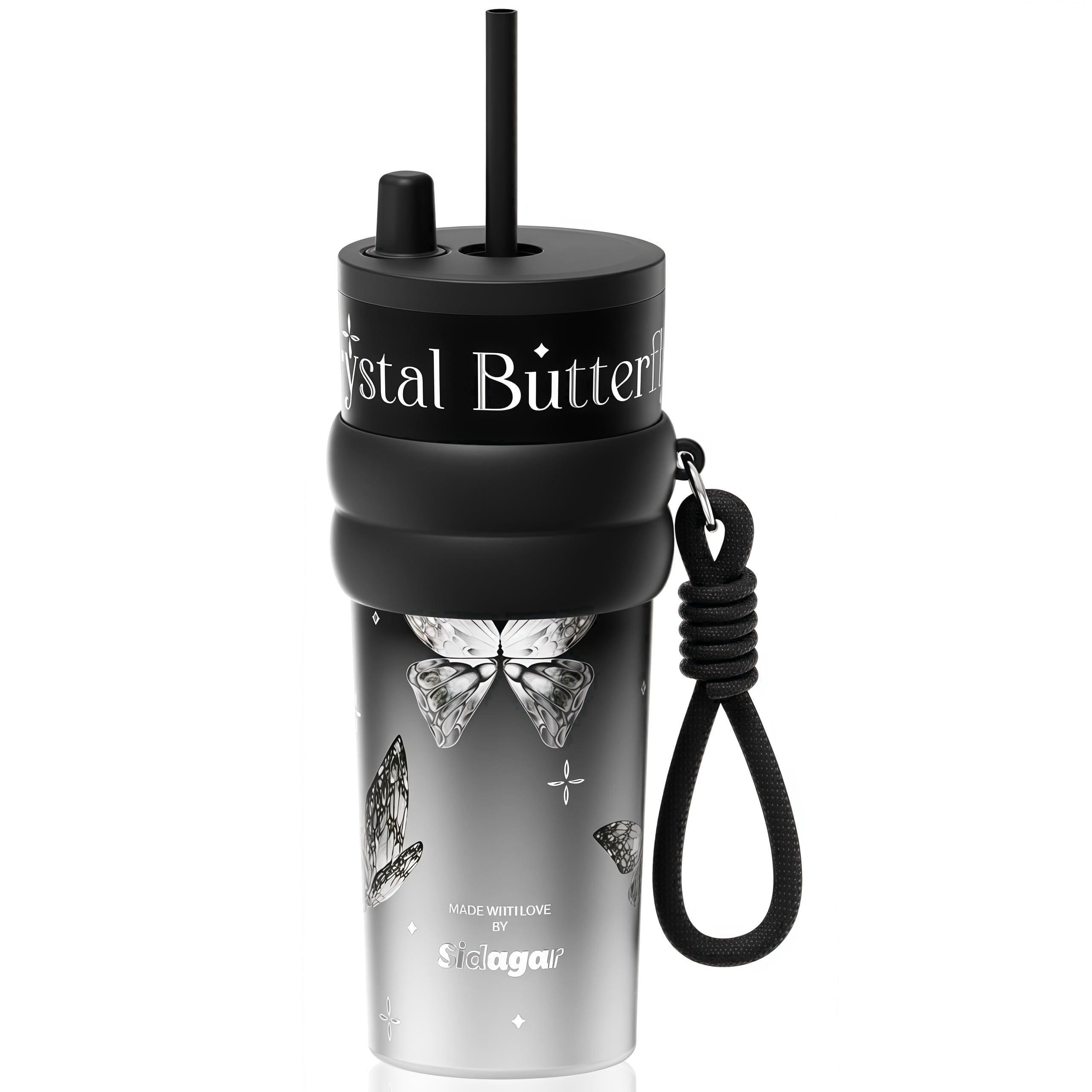 Sidagar 24 oz Stainless Steel Vacuum Insulated Coffee Travel Tumbler - Insulated Travel Tumbler Cup