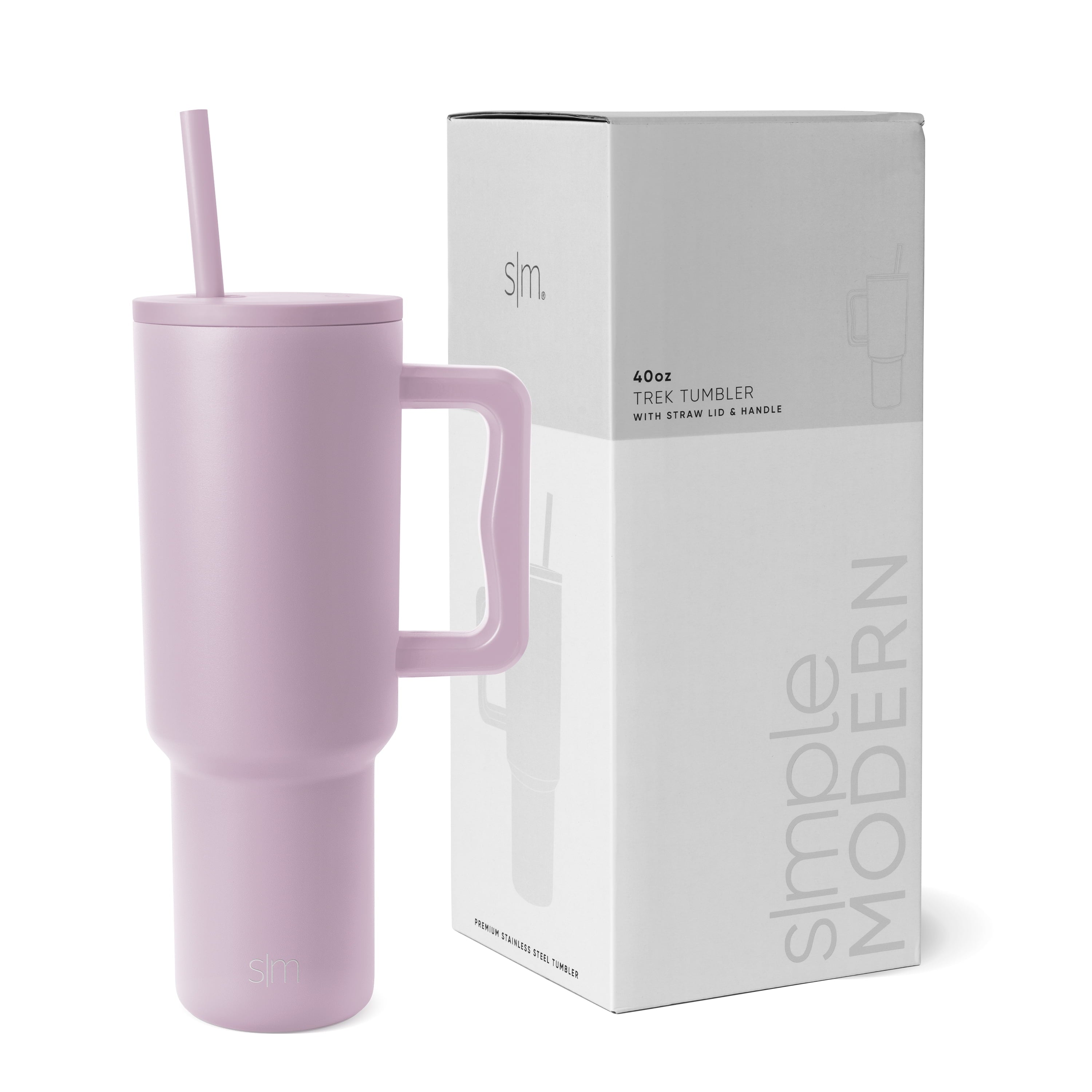 Simple Modern 40 fl oz Insulated Stainless Steel Trek Tumbler - Insulated Travel Tumbler Cup