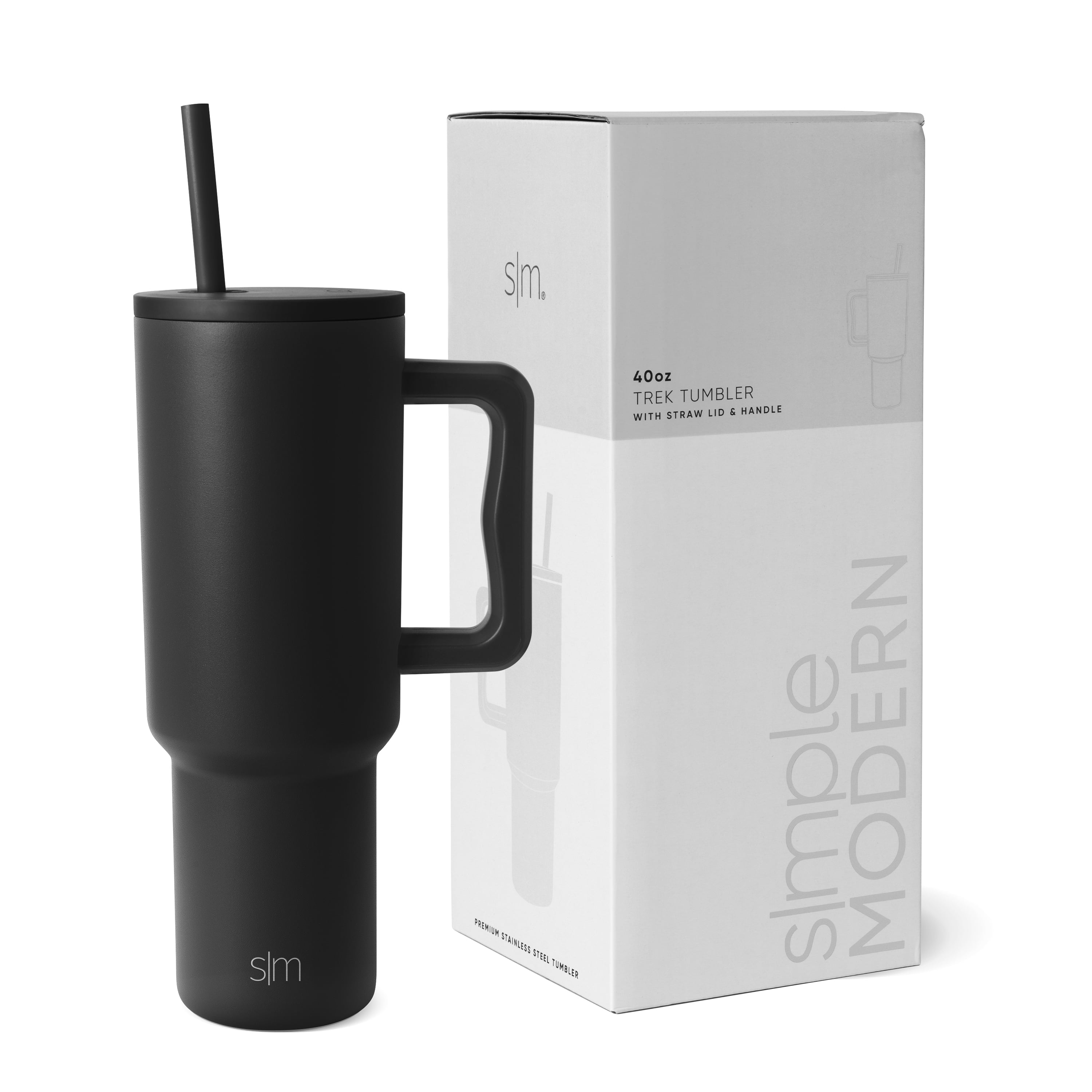 Simple Modern 40 fl oz Insulated Stainless Steel Trek Tumbler - Insulated Travel Tumbler Cup