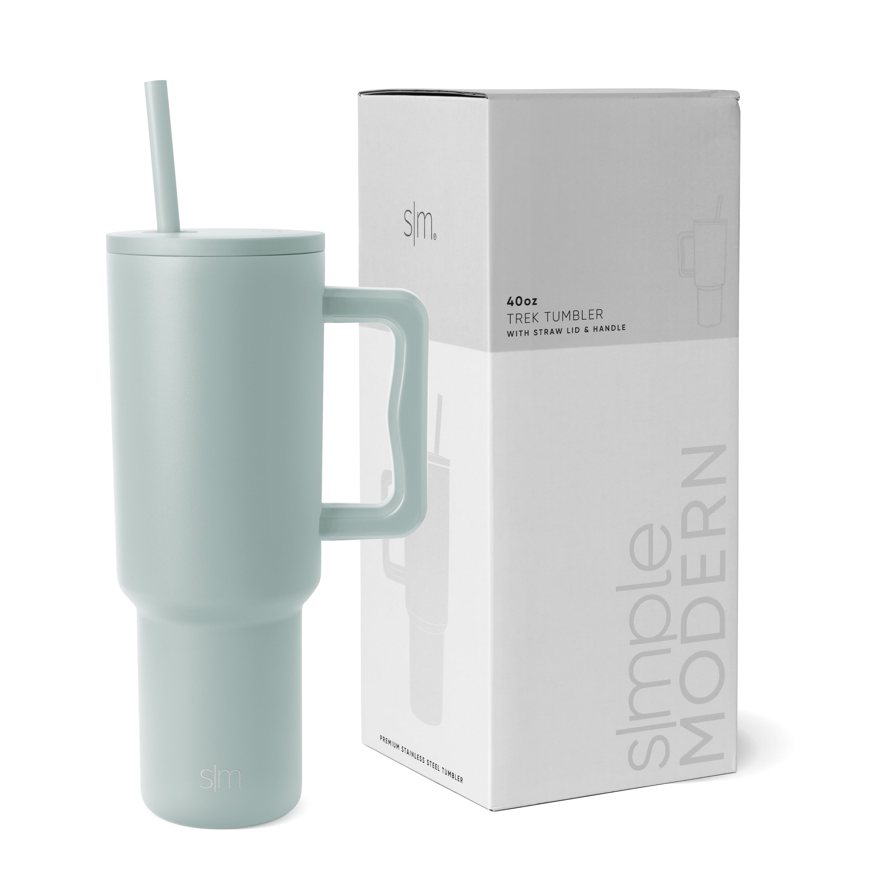 Simple Modern 40 fl oz Insulated Stainless Steel Trek Tumbler - Insulated Travel Tumbler Cup