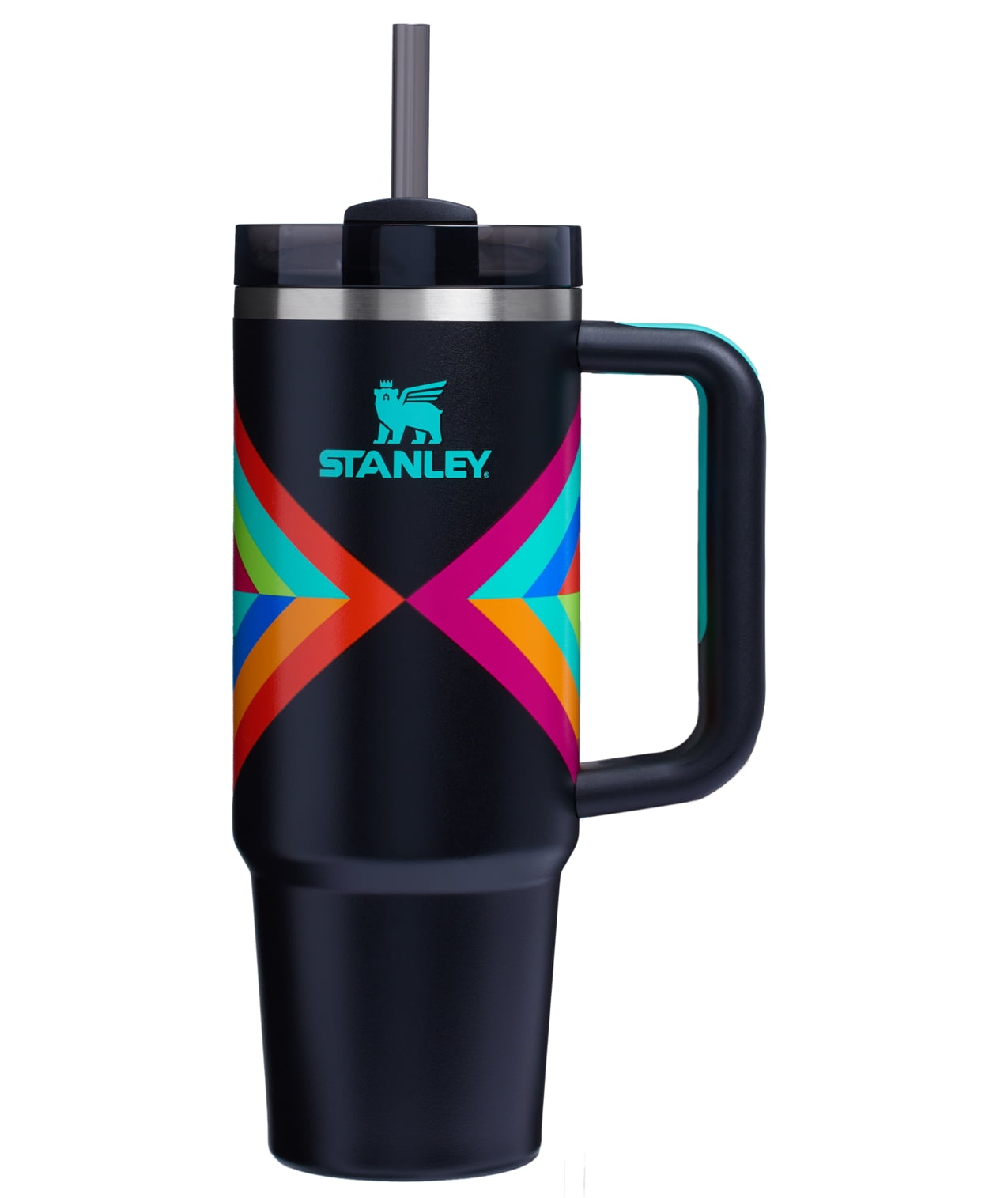 Stanley Quencher Flowstate 30oz Hibiscus Stainless Steel Tumbler - Insulated Travel Tumbler Cup