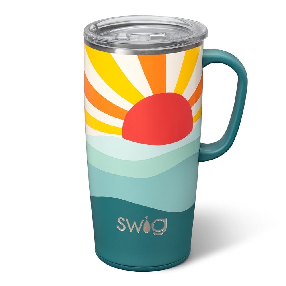 Swig Life 22oz Travel Mug | Insulated Stainless Steel Tumbler - Insulated Travel Coffee Mug