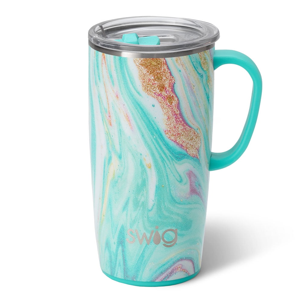 Swig Life 22oz Travel Mug | Insulated Stainless Steel Tumbler - Insulated Travel Coffee Mug