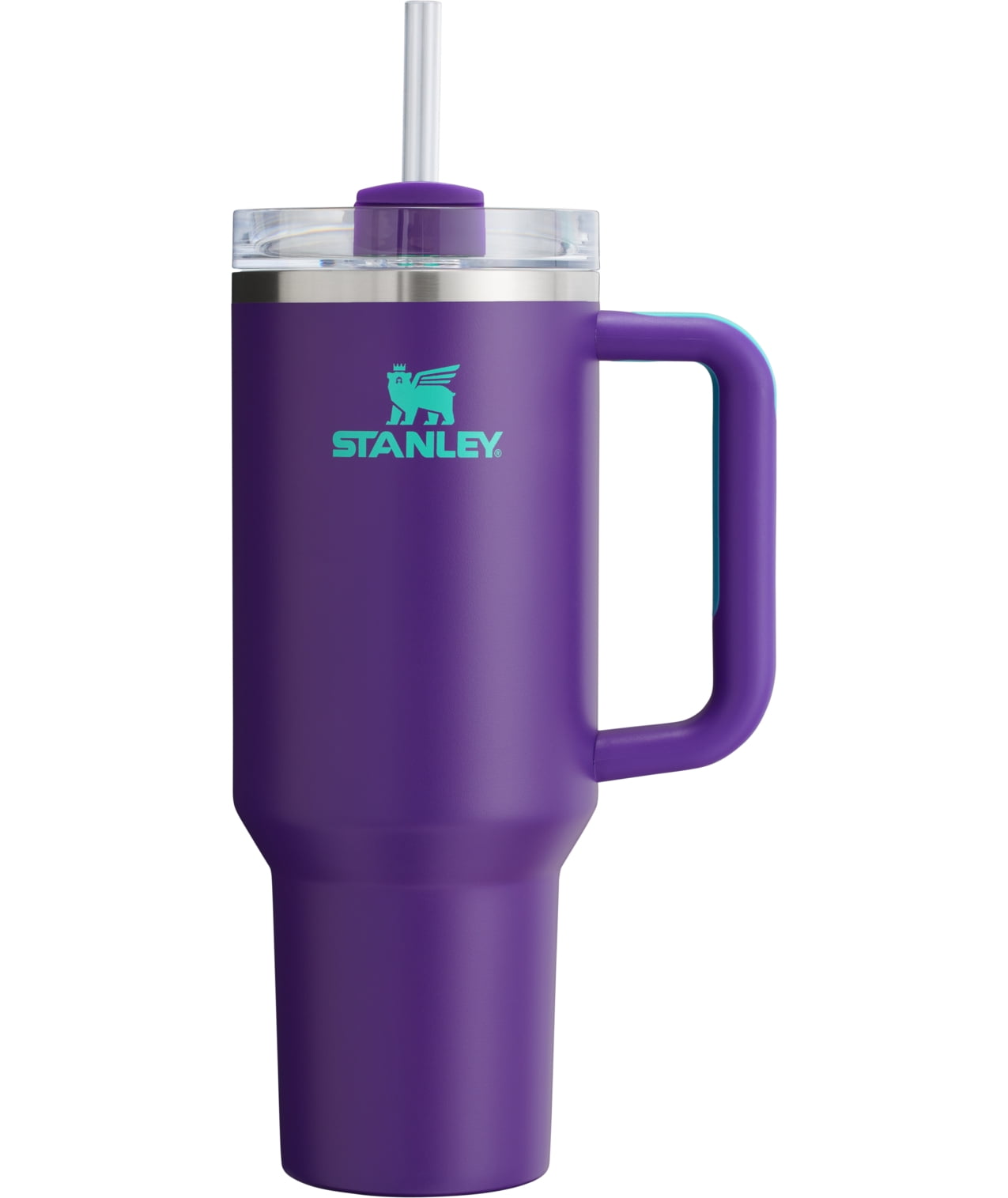 Stanley Quencher Flowstate 30oz Vivid Violet Stainless Steel Tumbler - Insulated Travel Tumbler Cup