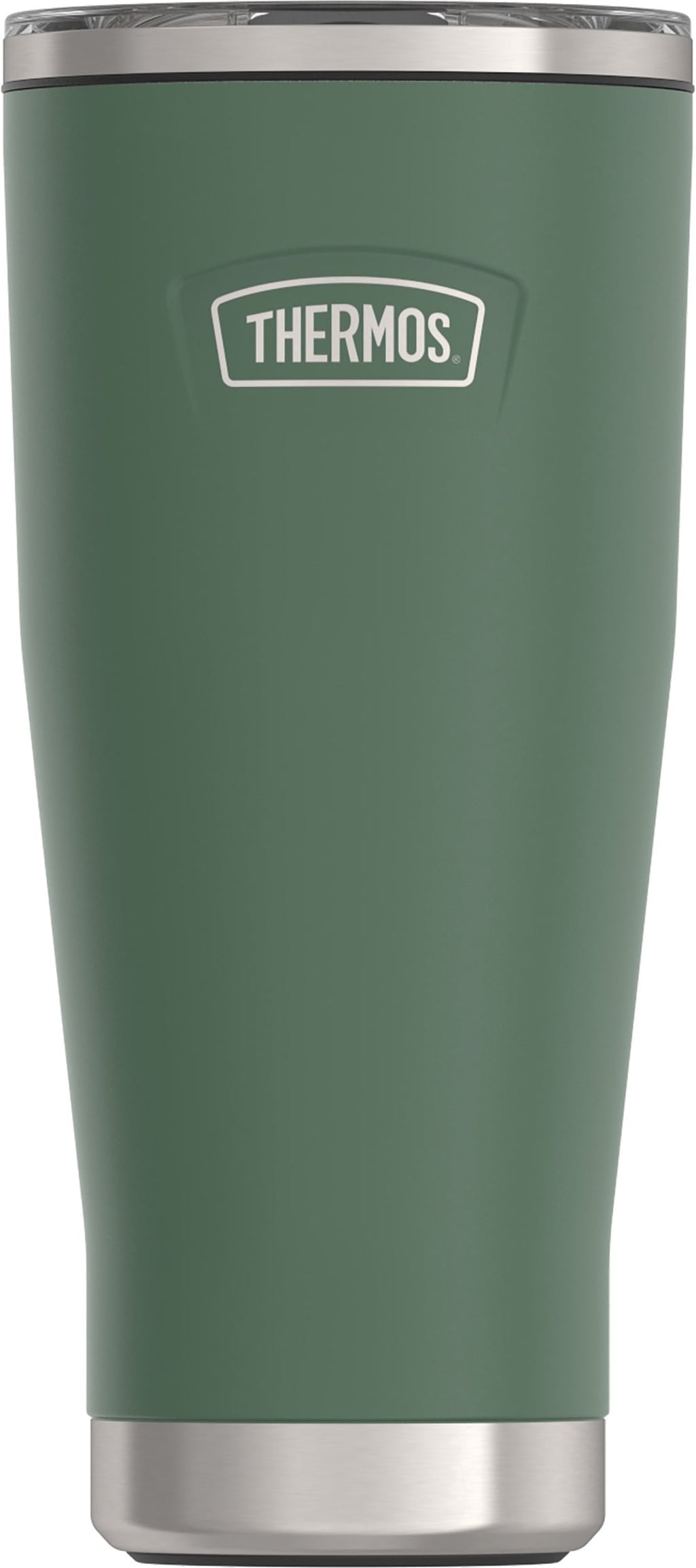 Thermos Stainless Steel Tumbler, w/ Slide Lock Lid, Graphite, 18 oz - Insulated Travel Tumbler Cup