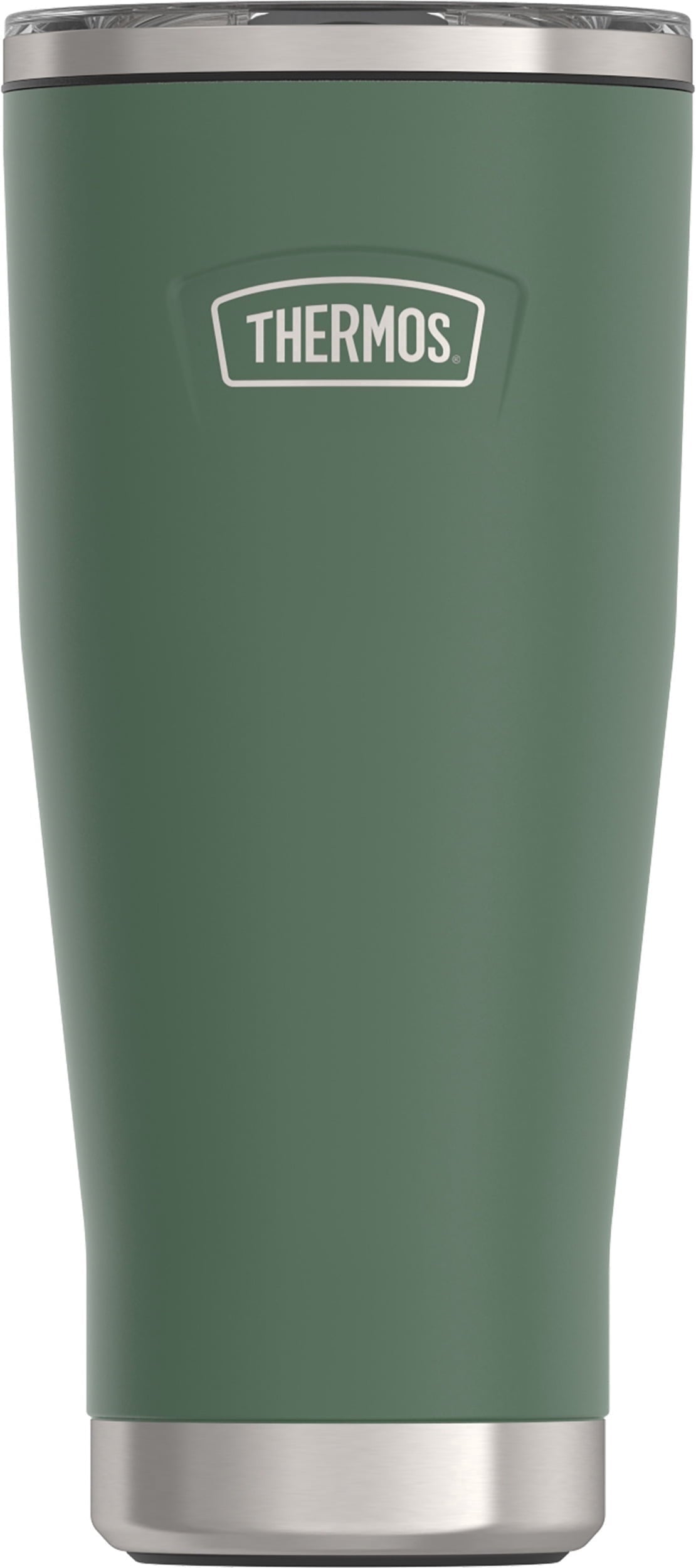 Thermos Stainless Steel Tumbler, w/ Slide Lock Lid, Graphite, 18 oz - Insulated Travel Tumbler Cup