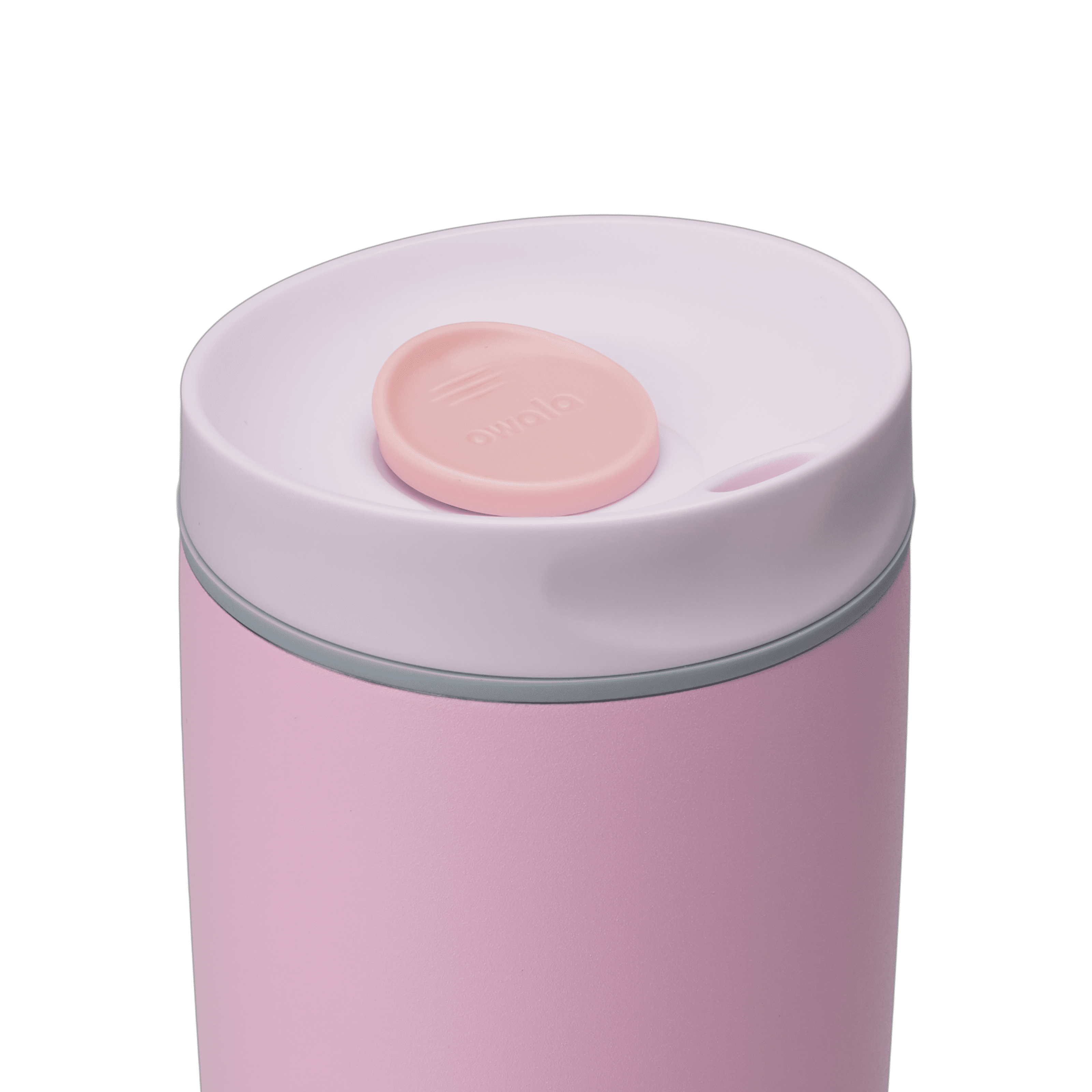 Owala SmoothSip Stainless Steel Coffee Tumbler, 20oz, Cotton Candy Sky