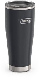 Thermos Stainless Steel Tumbler, w/ Slide Lock Lid, Graphite, 18 oz