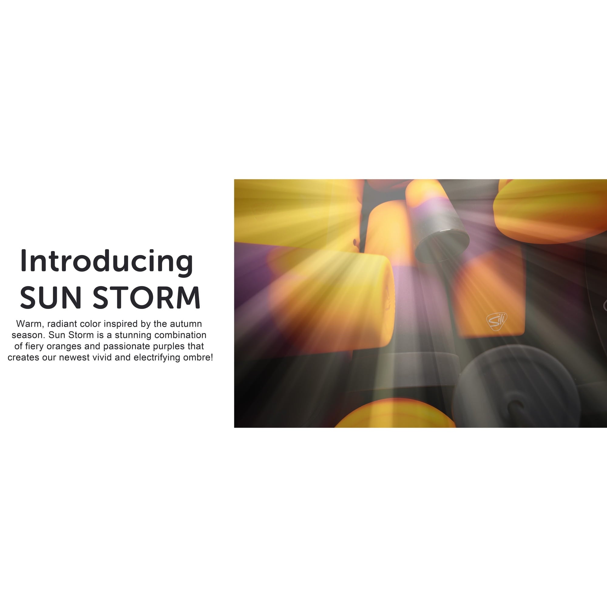 Silipint: Silicone 32oz Straw Tumblers: 2 Pack - Sun Storm